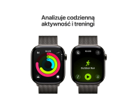 APPLE Apple Watch Series 11 GPS + Cellular 46mm Tytanowa koperta (łupkowa) + bransoleta mediolańska (łupkowa) - rozmiar M/L - 1362443 - zdjęcie 4